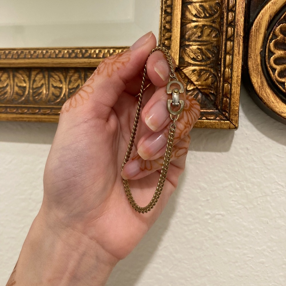 Dior Gold Chain Bracelet